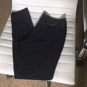 Gym, Leggings, Skinny Pants, Vogo Medium, Black